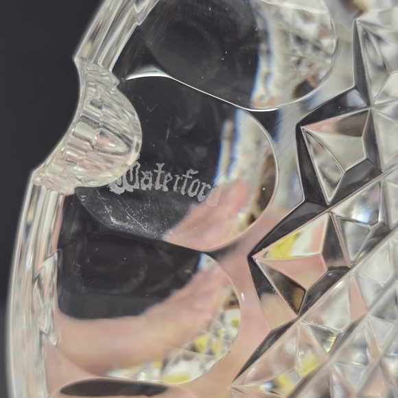 Waterford Crystal Colleen Ashtray Boho Chic Luxury Classic Cottagecore - Picture 5 of 11